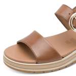 náhled Dámské sandály TAMARIS 1-28254-46   COGNAC LEATHER 348   F/S6