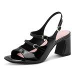 detail Dámské sandály TAMARIS 28323-46-001 černá S6