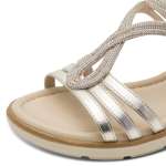 náhled Dámské sandály TAMARIS 28714-46-957 stříbrná S6