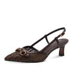 detail Dámské lodičky TAMARIS 29634-44-304 hnědá S6