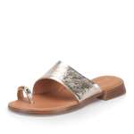 náhled Dámské nazouváky IBERIUS 0105-7033-232125 41 zlatá S6