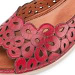 náhled Dámské baleríny IBERIUS 5612-507 červená S6