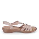 náhled Dámské sandály RIEKER 60855-31 růžová S5