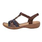 náhled Dámská obuv RIEKER 60838/12 BRAUN KOMBI F/S 16