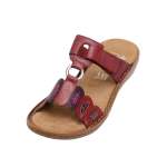 náhled Dámské nazouváky RIEKER RIE-1023077-S7 vínová