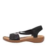 náhled Dámská obuv RIEKER 60886/00 SCHWARZ F/S 7