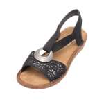 náhled Dámská obuv RIEKER 60886/00 SCHWARZ F/S 7