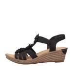 náhled Dámská obuv RIEKER 62461/00 SCHWARZ F/S 7