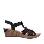 náhled Dámská obuv RIEKER 62461/00 SCHWARZ F/S 7