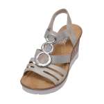 náhled Dámská obuv RIEKER 65540/40 GRAU F/S 7