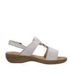 náhled Dámské sandály RIEKER 65863/80 WEISS F/S 7