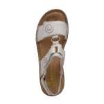 náhľad Dámske sandále RIEKER 65863/80 WEISS F/S 7