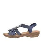 náhled Dámská obuv RIEKER 65869/14 BLAU F/S 7