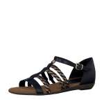 náhled Dámská obuv TAMARIS 1-1-28108-28 BLACK/BRONCE 028
