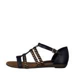 náhled Dámská obuv TAMARIS 1-1-28108-28 BLACK/BRONCE 028