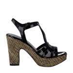 náhled Dámská obuv TAMARIS 1-1-28334-28 BLK PAT./SISAL 055