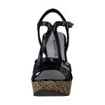 náhled Dámská obuv TAMARIS 1-1-28334-28 BLK PAT./SISAL 055