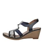 náhled Dámská obuv RIEKER - REMONTE D6768/14 BLAU KOMBI F/S 8