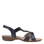 náhled Dámská obuv REMONTE BY RIEKER R3633/14 BLAU KOMBI F/S 8