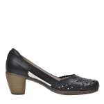 náhled Dámské lodičky RIEKER RIE-1023566-S8 černá