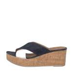 náhled Dámská obuv TAMARIS 1-1-27218-20 BLUE SUEDE/WHT 787