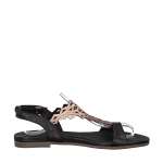 náhled Dámské černé sandály TAMARIS 1-1-28126-20 BLACK/ROSE MET 087