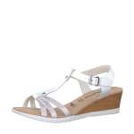 náhled Dámská obuv TAMARIS 1-1-28218-20 WHT LEA/SILVER 152