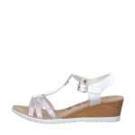 náhled Dámská obuv TAMARIS 1-1-28218-20 WHT LEA/SILVER 152