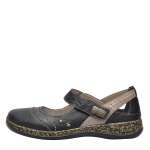 náhled Dámská obuv RIEKER<br>46378/00 SCHWARZ KOMBI F/S 8
