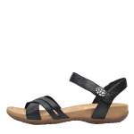 náhled Dámské sandály RIEKER 60553/00 SCHWARZ F/S 8