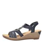 náhľad Dámska obuv RIEKER 62459/14 BLAU F/S 8