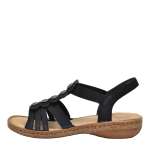 náhľad Dámska obuv RIEKER 62866/00 SCHWARZ F/S 8