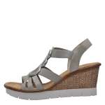 náhled Dámské šedé sandály RIEKER 65540/40 GRAU F/S 8
