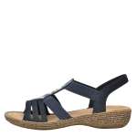 náhľad Dámská obuv RIEKER 65807/14 BLAU F/S 8