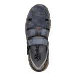 náhľad Pánske poltopánky RIEKER 13755/15 BLAU KOMBI F/S 8