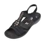 náhled Dámská obuv RIEKER 60806/00 SCHWARZ F/S 8