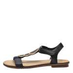 náhled Dámská obuv RIEKER 64278/00 SCHWARZ KOMBI F/S 8