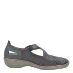 náhled Dámské polobotky RIEKER 41373/12 BLAU KOMBI F/S 8