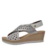 náhled Dámská obuv RIEKER 61946/80 WEISS/SILVER F/S 8