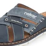 náhled Pánské nazouváky RIEKER 25199-14 modrá S5