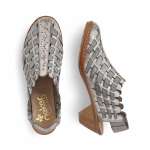 náhled Dámské nadměrné lodičky RIEKER 46778-40 GRAU F/S 9