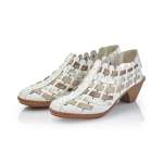 náhled Dámské bílé lodičky RIEKER 46778-81 WEISS KOMBI F/S 9