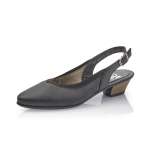 náhled Dámské nadměrné lodičky RIEKER 58063-00 SCHWARZ F/S 9