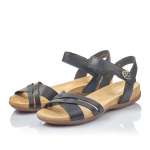 náhled Dámské sandály RIEKER RIE-1025899-S1 černá