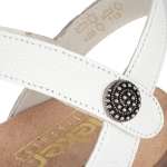 náhled Dámské sandály RIEKER RIE-1025900-S3 bílá