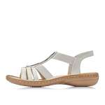 náhled Dámské sandály RIEKER 60800-80 WEISS S0