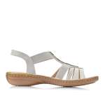náhled Dámské sandály RIEKER 60800-80 WEISS S0