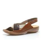 náhled Dámské sandály RIEKER RIE-1025907-S0 hnědá