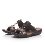 náhľad Dámske šľapky RIEKER 608M7-45 GRAU F/S 9