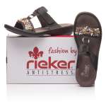 náhľad Dámske šľapky RIEKER 608M7-45 GRAU F/S 9